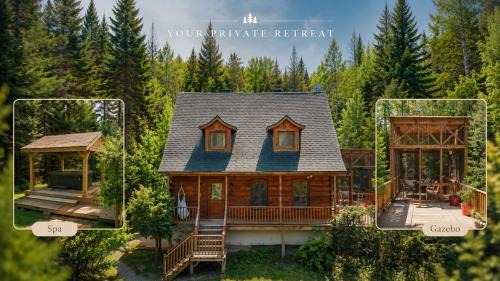 Saint-Faustin-Lac-Carre House | Chalet des Sources SPA Gazebo panoramique