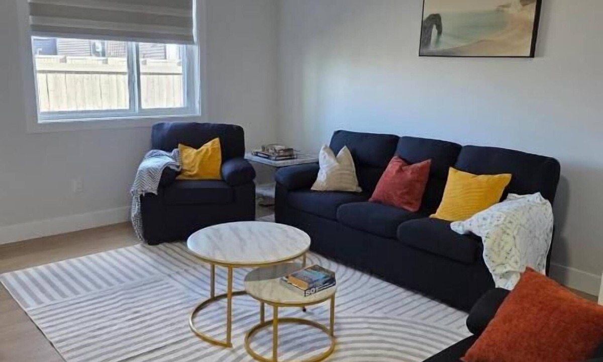Leduc County Apartment | Cozy Irvine Creek Walk-Out Suite 10 mins to YEG