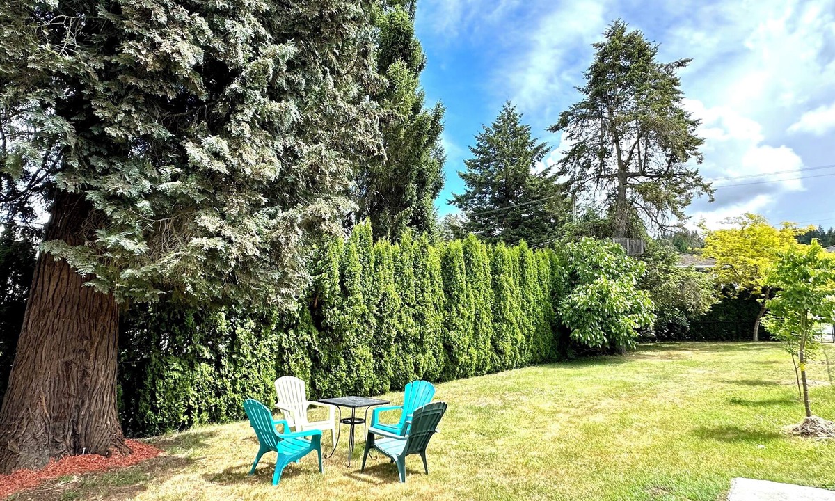 Burnaby House | Cozy new 2-bedroom suite with AC & big private yard in charming Burnaby