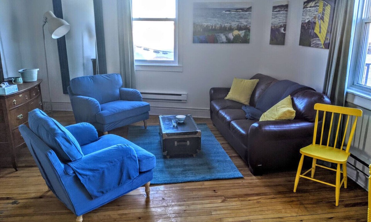 Downtown St. John's Apartment | Downtown Executive w Fireplace & Location
