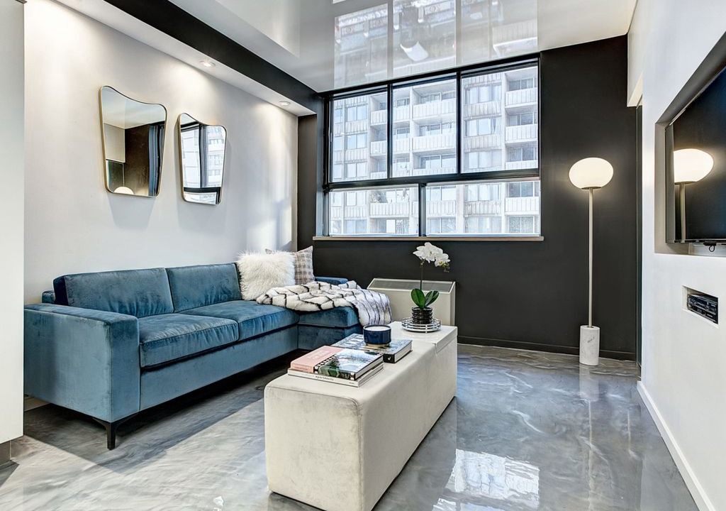Shaughnessy Village Apartment | Furnished apartment with full kitchen for rent Bell Center