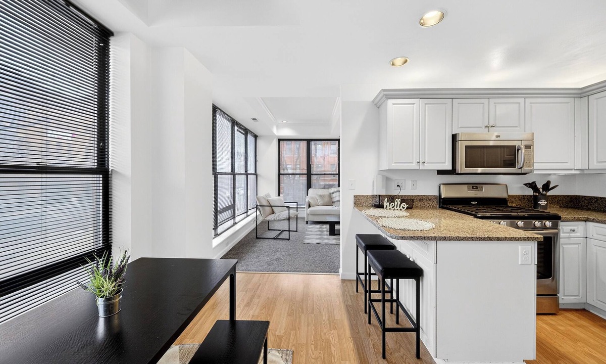 Downtown Syracuse Condo | Historic Armory Square Stay with Private Outdoor Space