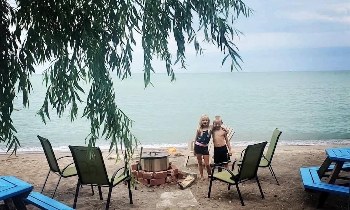 Leamington Cottage | Lakefront Tiny Home Cabin on the Beach