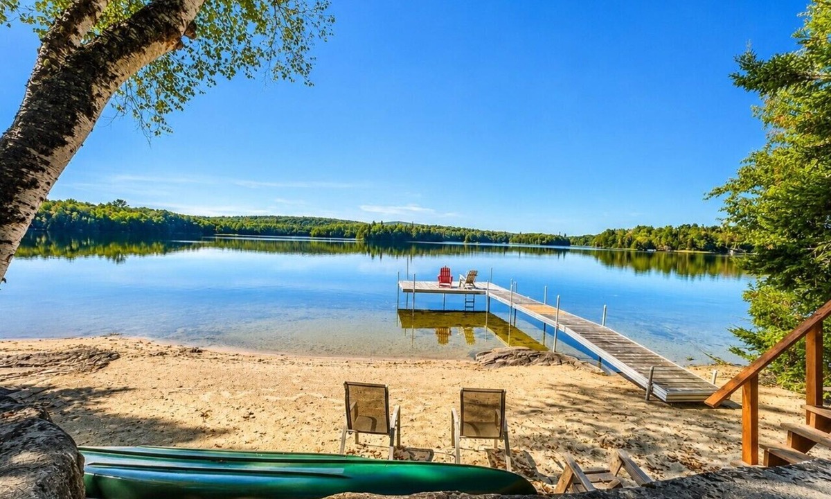Nominingue House | Le Kaïa, Bord de L`eau, Plage, spa et foyer