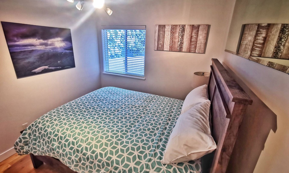 Kitimat Apartment | Lux Quarters Kitimat River Suite. Quiet neighborhood, Private yard.