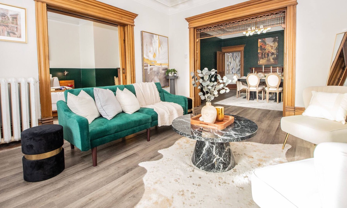 Saint John House | Luxe Turn-Of-The-Century Suite by Reversing Falls
