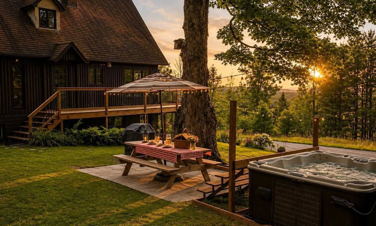 Mansonville Ski Chalet | Mont Owl's Head - Spa - Jayview