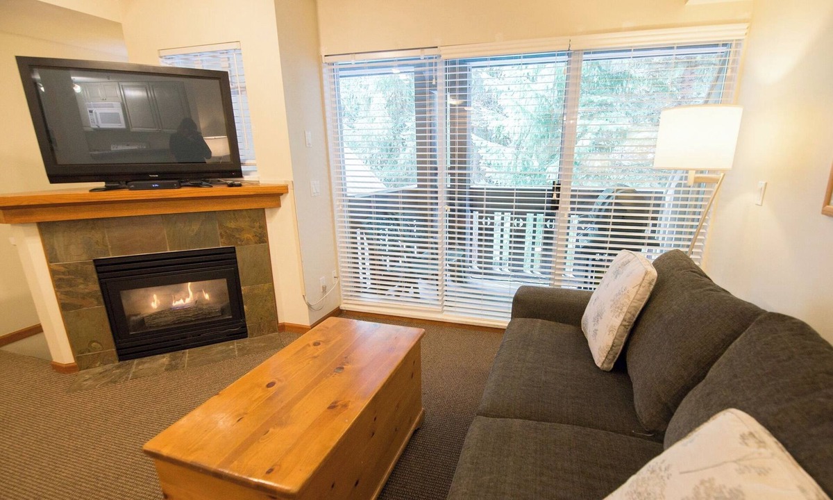 Village North Condo | Stoney Creek Lagoons condo featuring a quiet setting with a convenient Whistler Village location.
