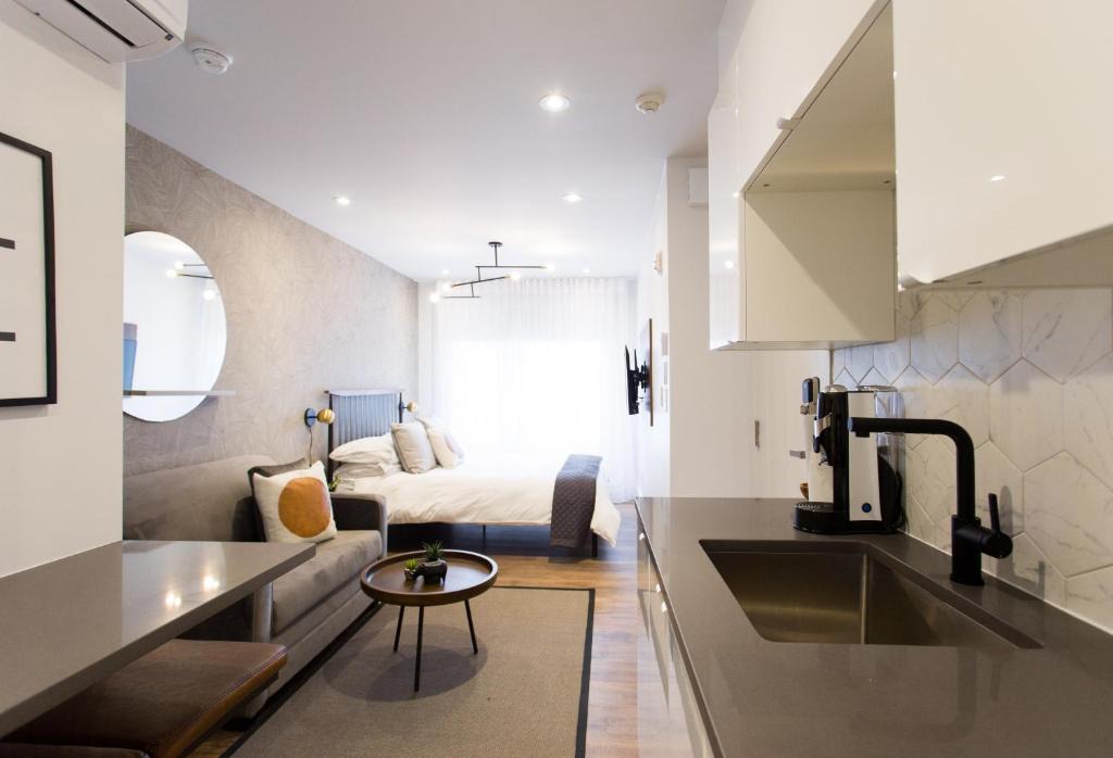 Little Italy Apartment | The Santamaria Golden Palms Studio by Den Stays