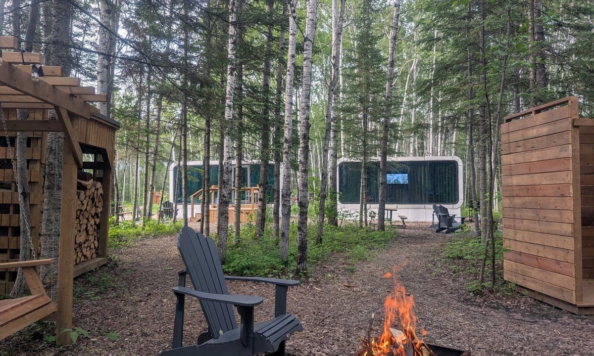 Lac du Bonnet RV Rental | The Spruce Bliss Pod