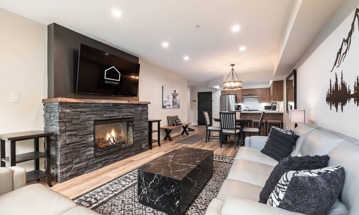 Upper Village Condo | Walk to Blackcomb | Complex hot tub | BBQ