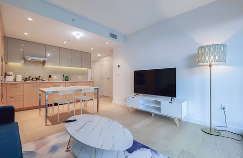 Richmond City Centre Apartment | 1-BDR & 1-Bath | 600sqft | AC | Modern Style
