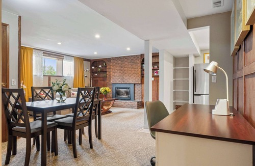 Northwest Calgary House | 2BR Cozy Suite Yoga Studio FREE Banff Pass Book Stampede!