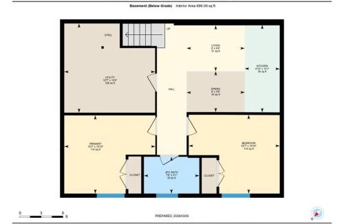 Highland Park House | 2BR Suite Near YYC Airport and Downtown 4326 DN