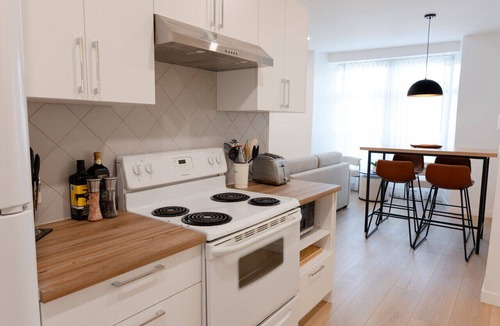 Plateau Mont Royal Apartment | 3Bds/Plateau/St-Denis/AC/TV