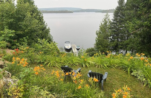 Saint-Aime-du-Lac-des-Iles House | Beautiful waterfront home