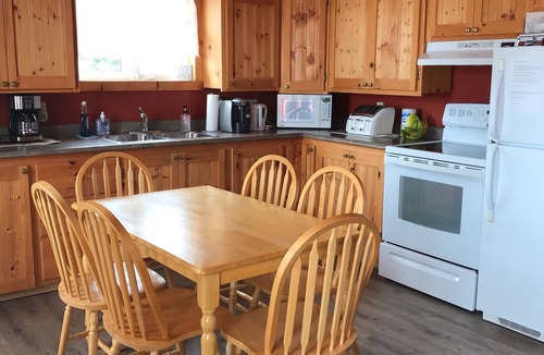 Cymbria Cottage | Beautiful waterfront cottage with spectacular view!