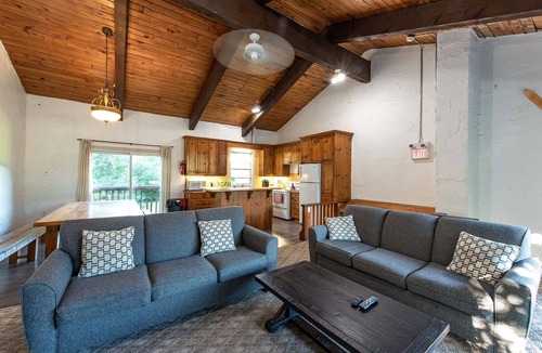 The Blue Mountains Ski Chalet | Chalet Blue - “Moose & Bear” (2 chalets, 10 bedrooms, sleeps 24)