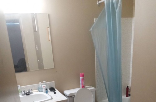 North Central Edmonton Apartment | Come stay here but only up to 3 days .