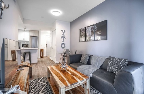 Bay Cloverhill Apartment | Corporate Stays - Amazing 1BR Apartment with Modern Amenities and Prime Comfort