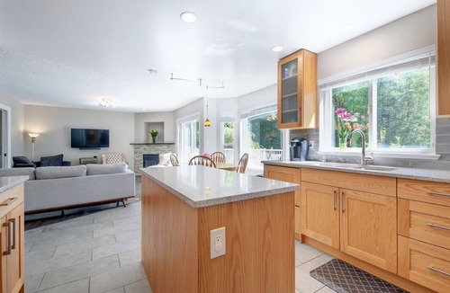 Brentwood Bay House | Country Home on Garden Gate Drive