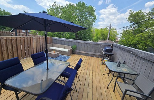 Mimico Apartment | Cozy 2 bedroom apartment with large patio
