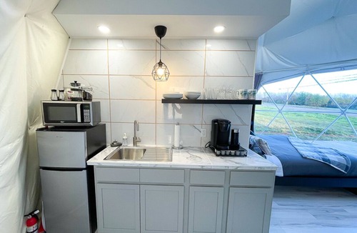 Port Wade Cottage | Cozy and luxurious Diamond Glamping Dome with panoramic views. Pet Friendly