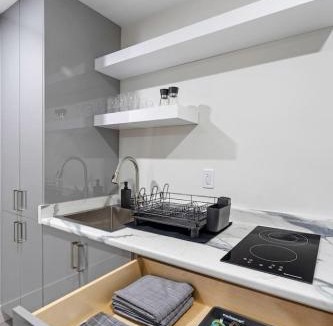 Shaughnessy Apartment | Cozy Basement Apartment with Skylights