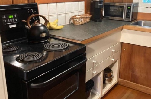 Roberts Creek Cabin | Cozy Cabin by a Creek. Pet friendly!