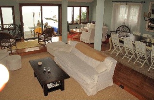 Lakeside House | Direct Lakefront, Bantam Lake, Private Deer Island