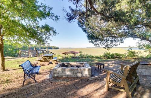 Crescent House | Dock & Views! Waterfront Baisden's Bluff Home