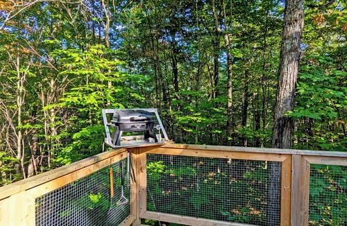 Saint-Faustin-Lac-Carre House | Elevated perched treehouse on the cliff at Lac Cordon | Lodging #15