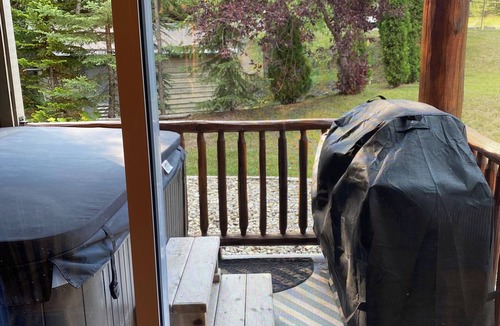 Fernie Condo | Fernie Ski-In Condo, 2 bed, 2 bath, with private hot tub and BBQ.