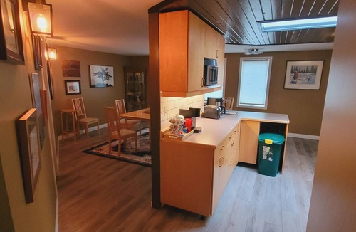 Yellowknife House | Forrest Park Secluded Backyard Nature Retreat with Private Trails Aurora Lights