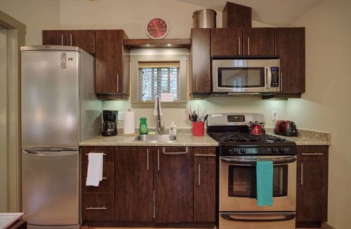 Port Renfrew Cottage | French Girl's Lair - Pet Friendly - Garden View