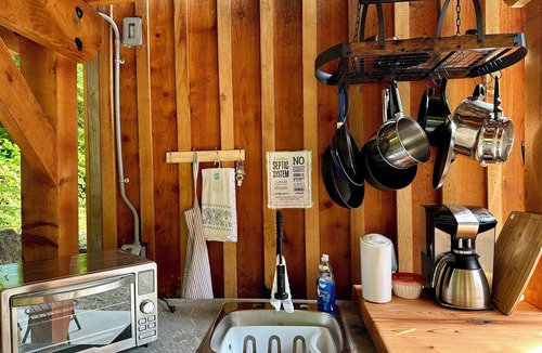 Garden Bay House | Garden Bay Hideaway Glamping - 2 Bunkie Cabins Site