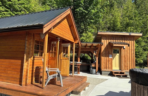 Garden Bay House | Garden Bay Hideaway Glamping - 2 Bunkie Cabins Site