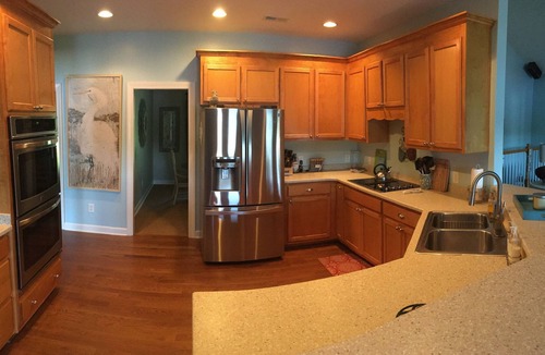 Littleton House | Gorgeous Lakefront House with Natural Sandy Beach - 6 Bedroom 3 Bath