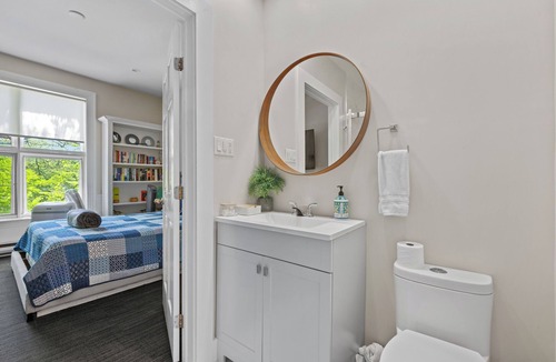 Downtown Halifax Apartment | Halifax Old South District Library Suite