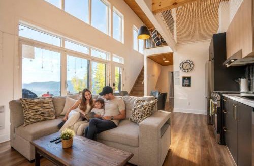 Saint Come House | La Luxueuse Spa et Montagne de Ski Chalet NEUF