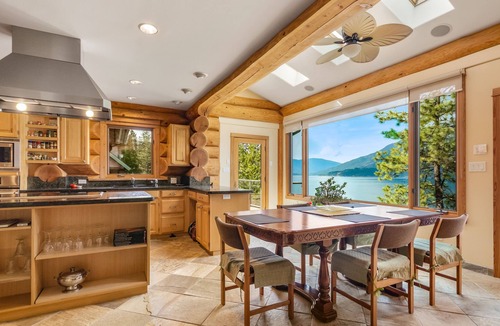 Walkers Ski Chalet | Lake Front Log Home on Kootenay Lake,British Columbia