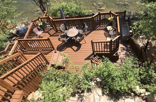 Central Okanagan Cottage | Lakefront family Cottage Available 2024 outdoor space and Private Buoy