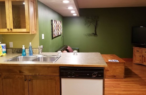 Fernie Apartment | Large Base Suite-Private Entrance & Patio- XL Yard