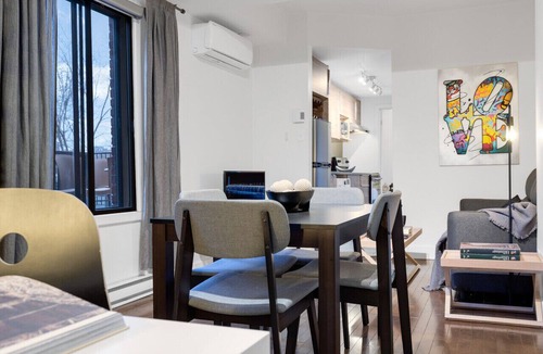 Plateau Mont Royal Apartment | LiV MTL Soho Spacious Rooftop Suites for Groups Near Downtown Montreal