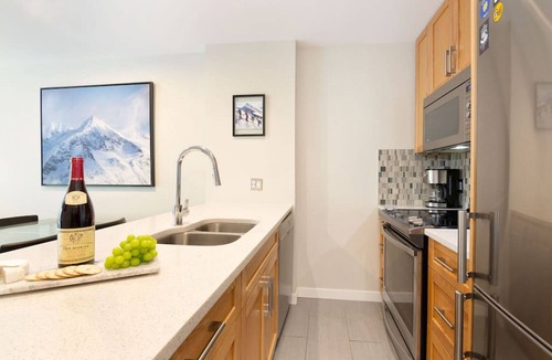 Upper Village Apartment | Luxury Aspens 1B-Pool/HT, True Ski-in/out, Bike Storage
