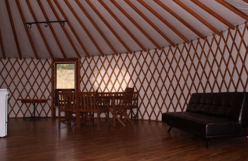 North Okanagan Cottage | Luxury Mongolian Yurt On Private Lake