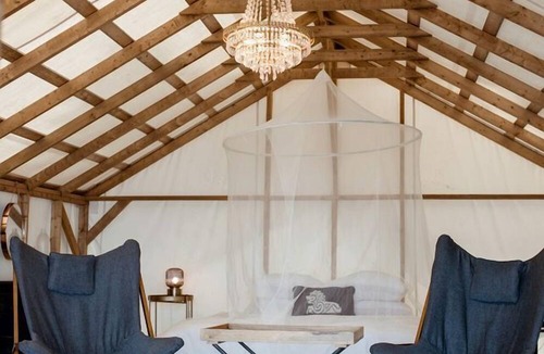 Strong RV Rental | Luxury Tent Rental for Unique Romantic Getaway in Sundridge, Ontario