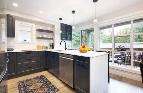 Blackcomb Villa | Modern 2BR/2BA Townhouse: HotTub & Pvt Garage!