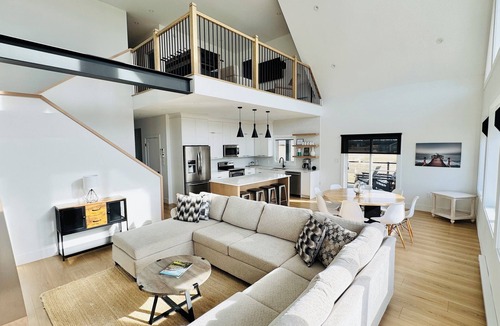 West Covehead Ski Chalet | Modern 5BR Chalet with Ocean Bay Views within minutes to the Beach and Town