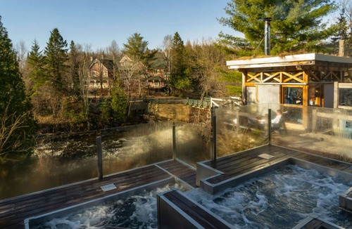 Saint-Paulin House | Modern Nature Retreat w/Spa, Fireplace & Easy Access to Scenic Trails